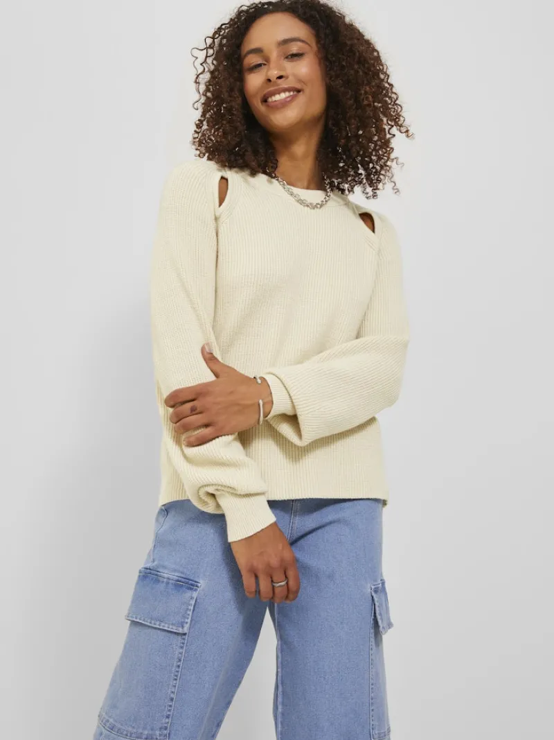JJXX Pullover & Sweatshirts*JXTILDE CREW NECK KNIT bone white