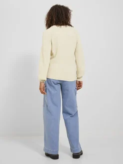 JJXX Pullover & Sweatshirts*JXTILDE CREW NECK KNIT bone white