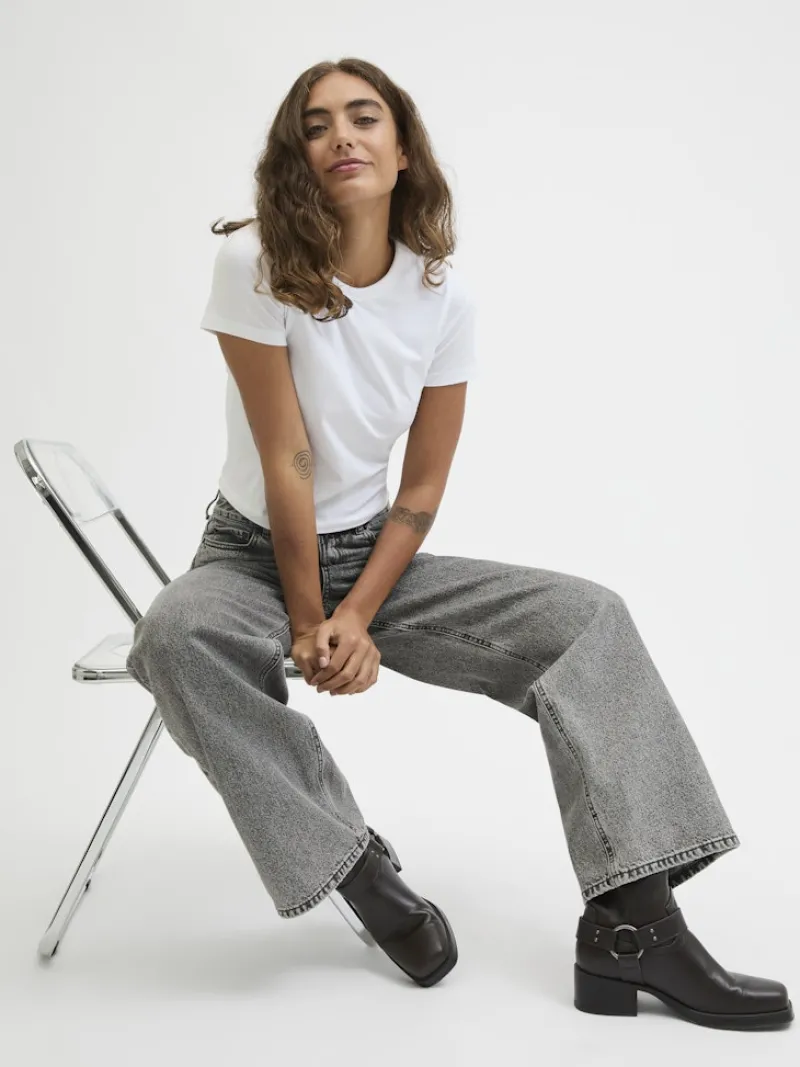 JJXX Jeans*JXTOKYO WIDE HW R6119 JEANS DNM NOOS Grey Denim