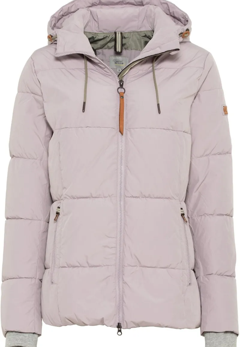 Camel Active Jacken*Kapuzenjacke aus recyceltem Polyester light mauve
