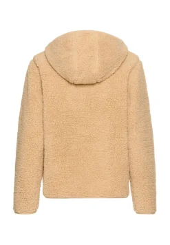 Camel Active Pullover & Sweatshirts*Kapuzenpullover aus Teddyfleece caramel