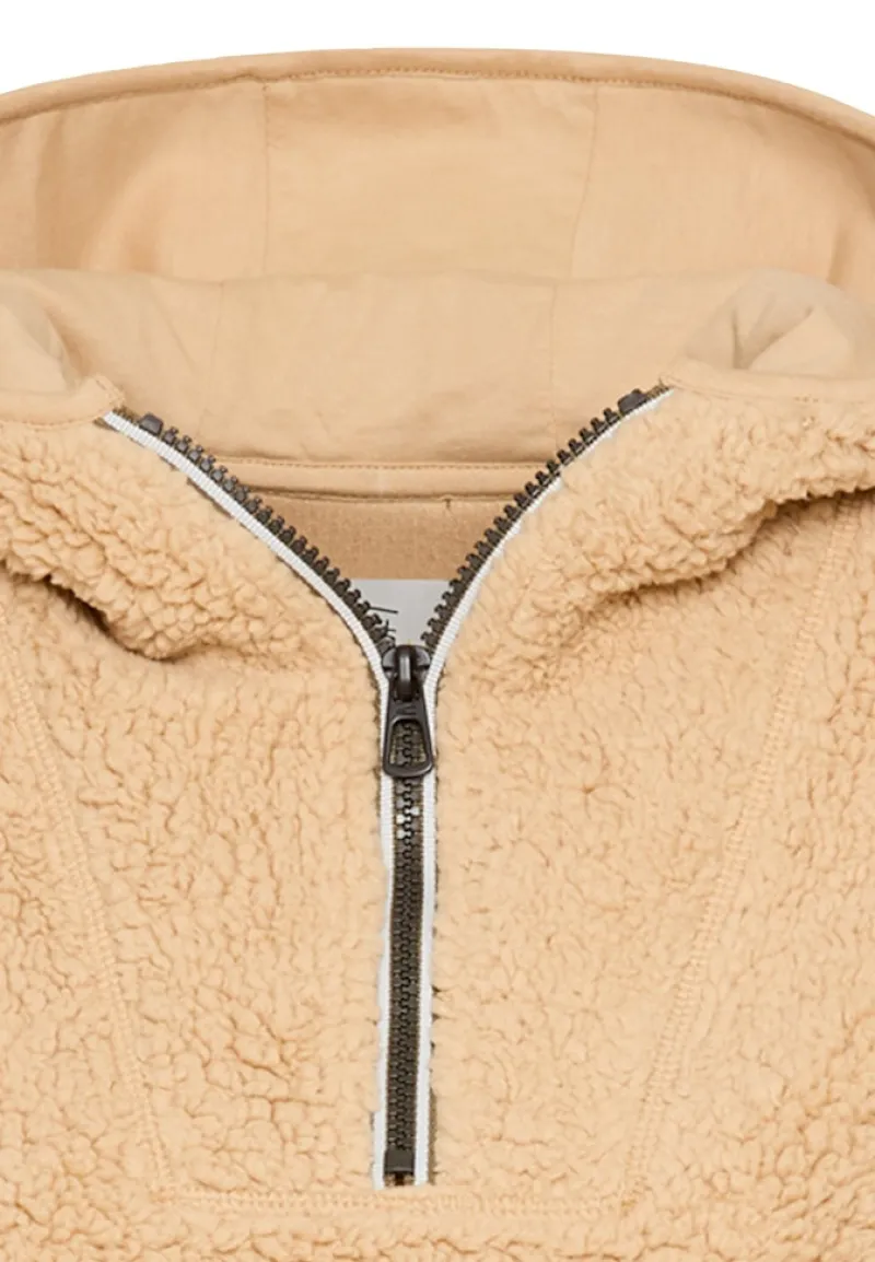Camel Active Pullover & Sweatshirts*Kapuzenpullover aus Teddyfleece caramel