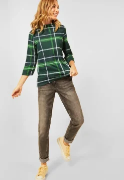 Cecil Shirts*Kariertes Jacquardshirt ponderosa pine green