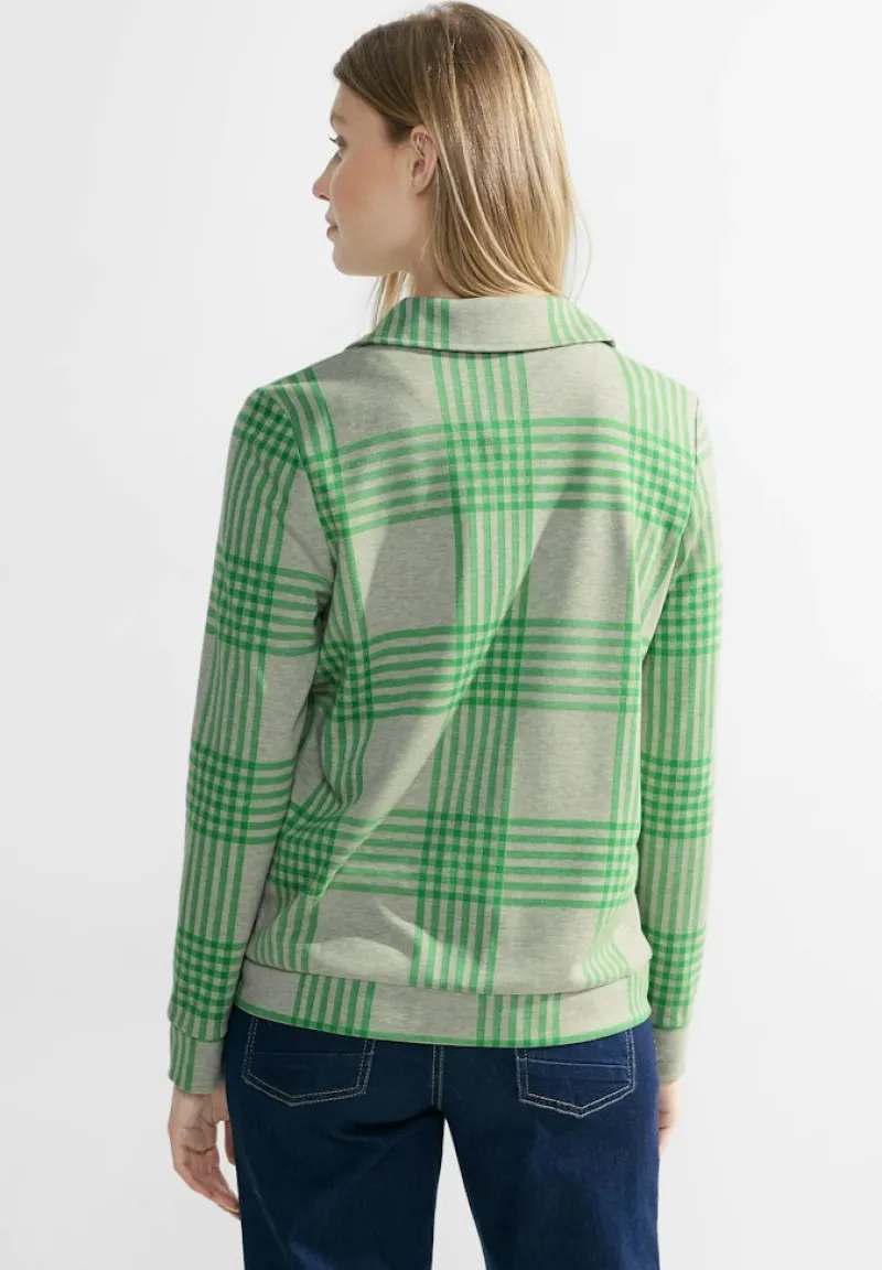 Cecil Shirts*Karo Shirtjacke Celery Green