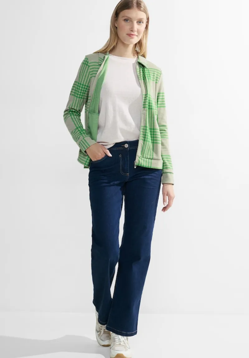 Cecil Shirts*Karo Shirtjacke Celery Green