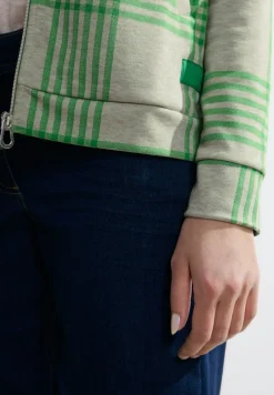 Cecil Shirts*Karo Shirtjacke Celery Green