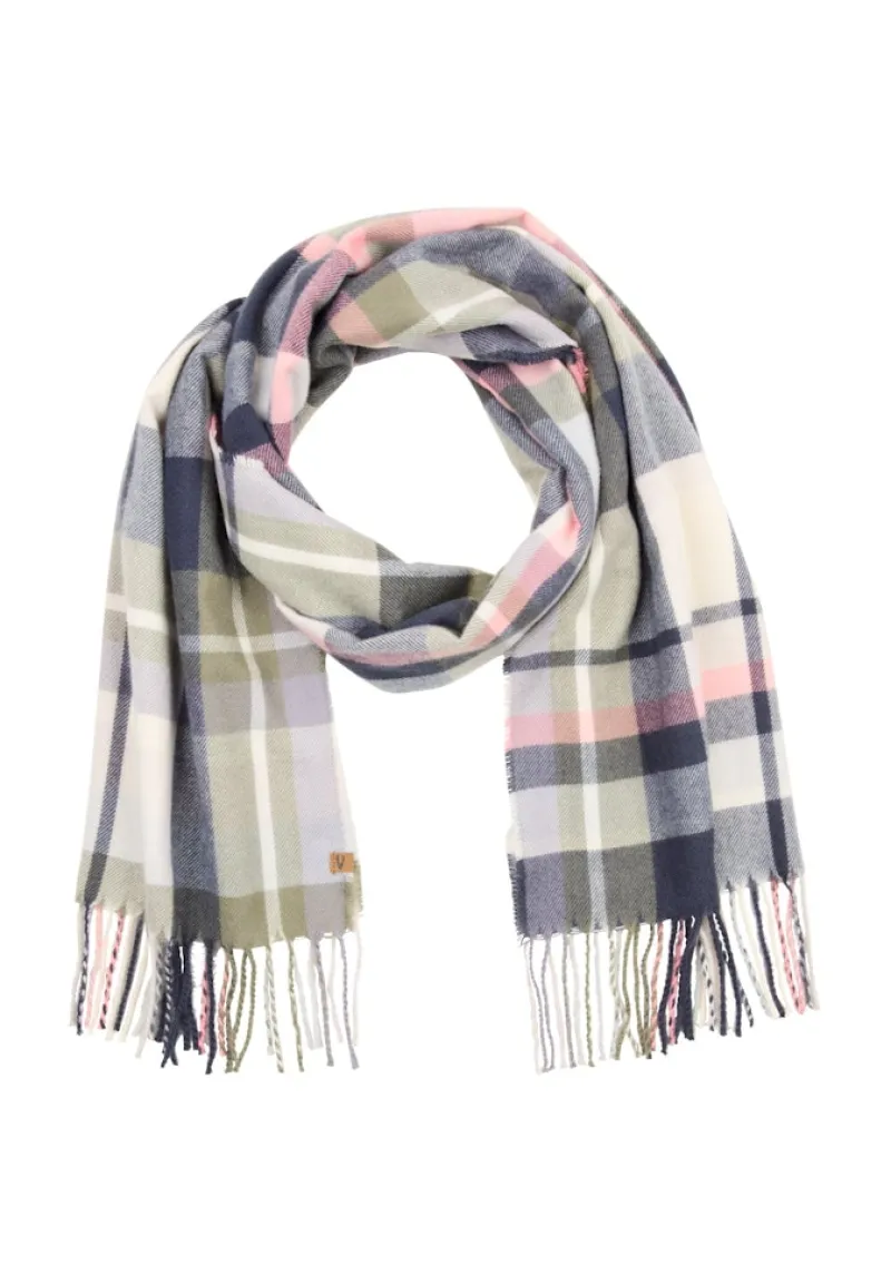 Camel Active Accessoires*Karoschal mit Fransen night blue