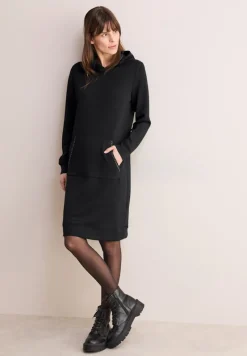 Cecil Kleider*Kleid mit Kapuze Black