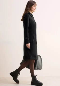 Cecil Kleider*Kleid mit Kapuze Black