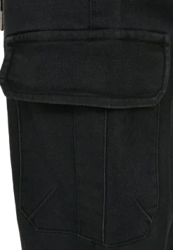 Urban Classics Hosen|Big Boys*Knitted Cargo Jogging Pants Black