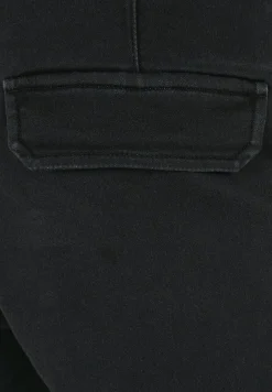 Urban Classics Hosen|Big Boys*Knitted Cargo Jogging Pants Black