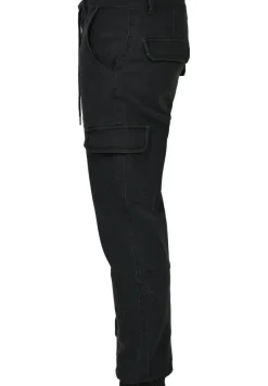 Urban Classics Hosen|Big Boys*Knitted Cargo Jogging Pants Black