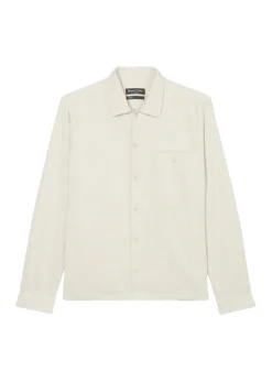 Marc O'Polo Hemden*Kord-Langarm-Hemd regular gray silk