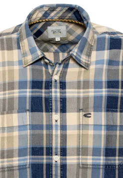 Camel Active Hemden|Big Boys*Kurzarm Hemd aus reiner Baumwolle night blue