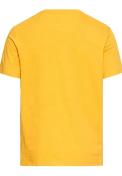 Camel Active Shirts|Big Boys*Kurzarm Henley aus Organic Cotton sunflower