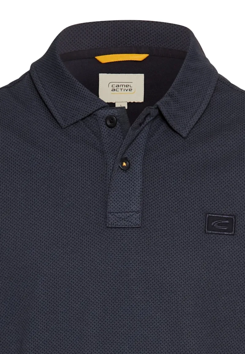 Camel Active Shirts|Big Boys*Kurzarm Poloshirt aus reiner Baumwolle Dark Navy