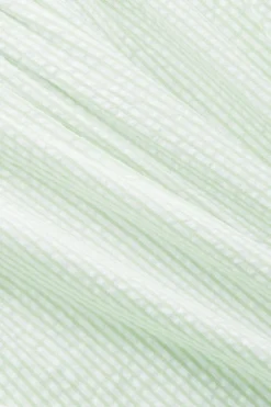 Esprit Blusen*Kurzarm-Bluse Crinkle-Effekt light green