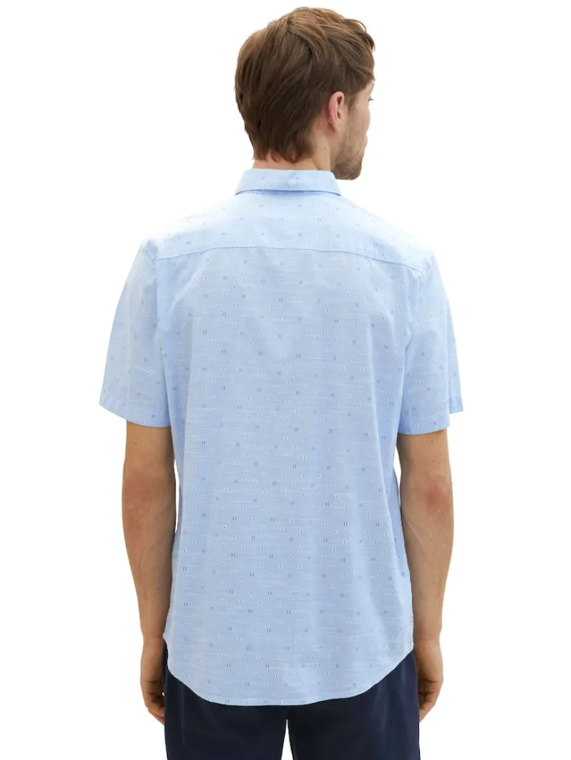 Tom Tailor Hemden|Big Boys*Kurzarmhemd mit Print light blue stripe design