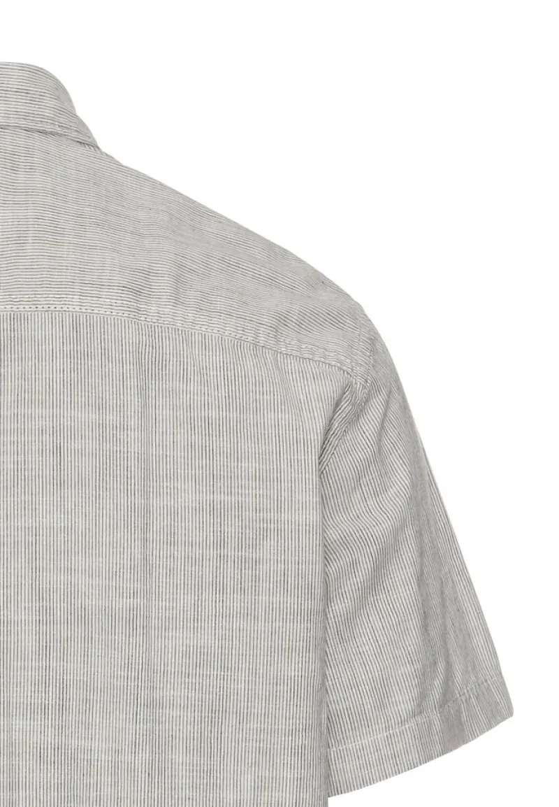 Camel Active Hemden|Big Boys*Kurzarmhemd mit Strukturmuster ecru