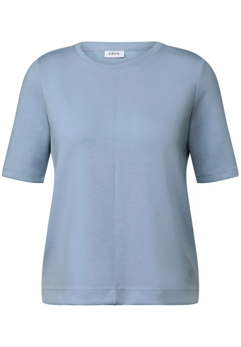 Cecil Pullover & Sweatshirts*Kurzarmsweatshirt mountain blue