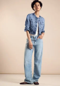 Street One Jacken*Kurze Jeansjacke light blue random wash