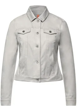 Street One Jacken*Kurze Veloursjacke sky grey