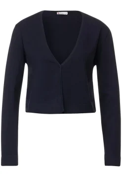 Street One Pullover & Sweatshirts*Kurzer Cardigan deep blue