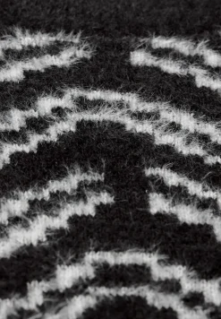 Cecil Pullover & Sweatshirts*Kuscheliger Jaquard Pullover Black