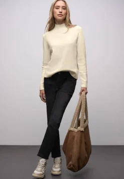 Street One Pullover & Sweatshirts*Kuscheliger Pullover soft beige