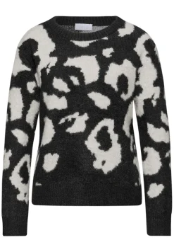 STREET ONE STUDIO Pullover & Sweatshirts*Kuscheliger Rundhalspullover Black