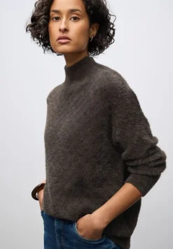 Street One Pullover & Sweatshirts*Kuscheliger Strukturpullover deep roast brown