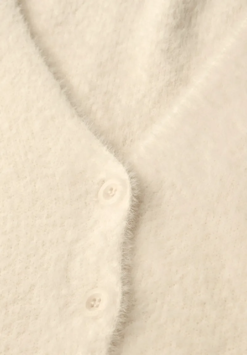 Street One Pullover & Sweatshirts*Kuscheliger V-Neck Cardigan soft beige