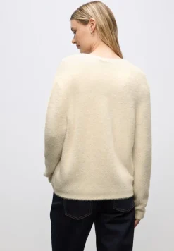 Street One Pullover & Sweatshirts*Kuscheliger V-Neck Cardigan soft beige