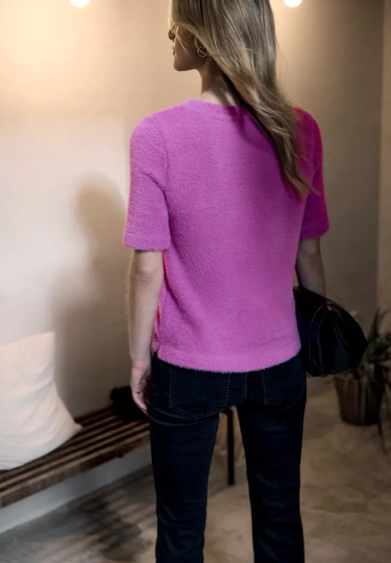 STREET ONE STUDIO Shirts*Kuscheliges Basic Shirt floral pink