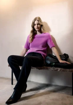 STREET ONE STUDIO Shirts*Kuscheliges Basic Shirt floral pink