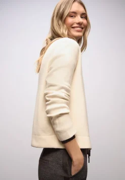 Street One Pullover & Sweatshirts*Kuschliger Cardigan soft beige