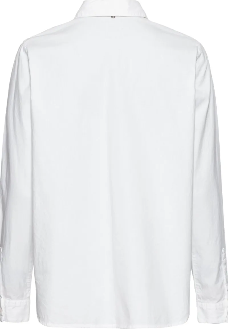 Camel Active Blusen*Langarm Bluse aus reiner Baumwolle milk white