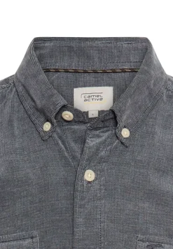 Camel Active Hemden|Big Boys*Langarmhemd mit aufgesetzten Taschen tinted blue