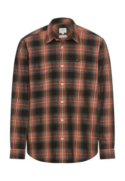 Camel Active Hemden|Big Boys*Langarmhemd mit Brusttaschen cinnamon