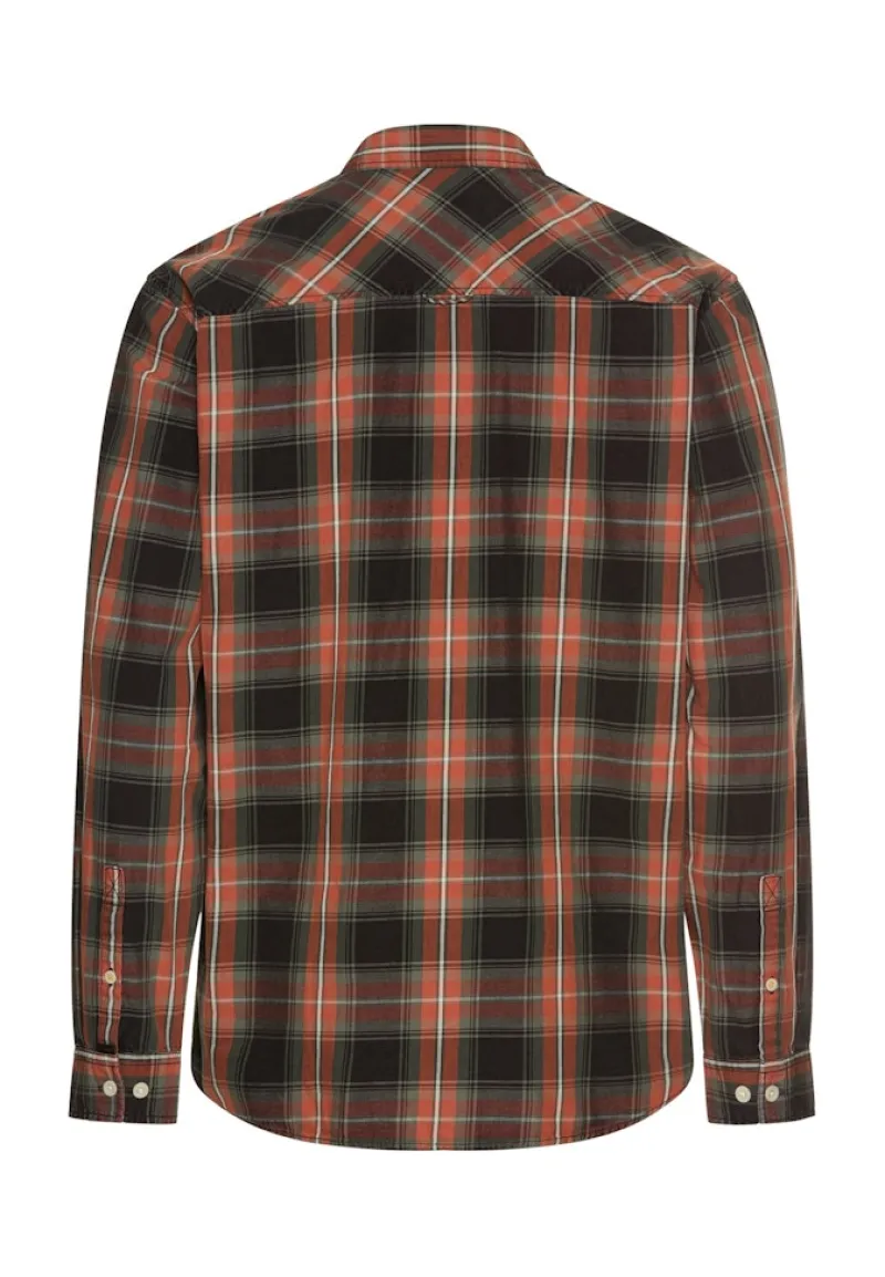 Camel Active Hemden|Big Boys*Langarmhemd mit Brusttaschen cinnamon