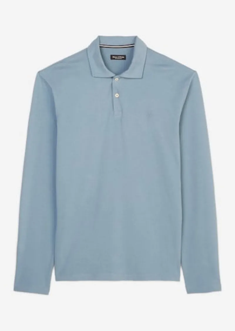 Marc O'Polo Shirts|Big Boys*Langarm-Poloshirt regular stormy sea