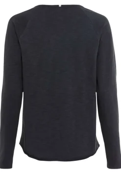 Camel Active Shirts*Langarmshirt aus reiner Baumwolle Dark Navy