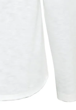 Camel Active Shirts*Langarmshirt aus reiner Baumwolle offwhite