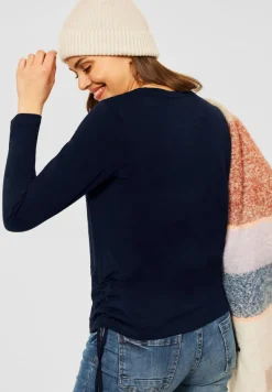 Cecil Shirts*Langarmshirt mit Fotoprint deep blue