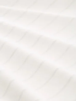 Tom Tailor Shirts*Langarmshirt mit Glitzer-Streifenmuster white stripe with lurex