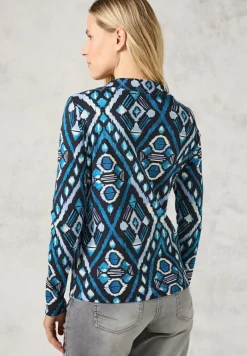 Cecil Shirts*Langarmshirt mit Print deep charcoal grey