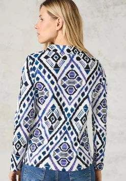 Cecil Shirts*Langarmshirt mit Print vanilla white