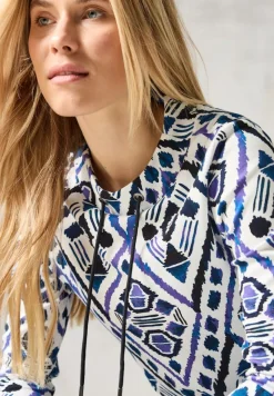 Cecil Shirts*Langarmshirt mit Print vanilla white