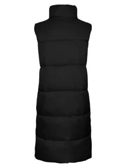 Vero Moda Westen*lange Steppweste Black
