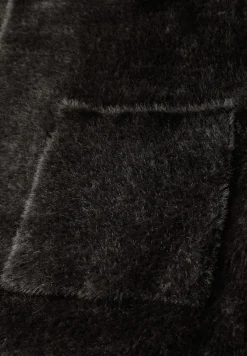 Street One Pullover & Sweatshirts*Langer Federgarn Cardigan darkest brown